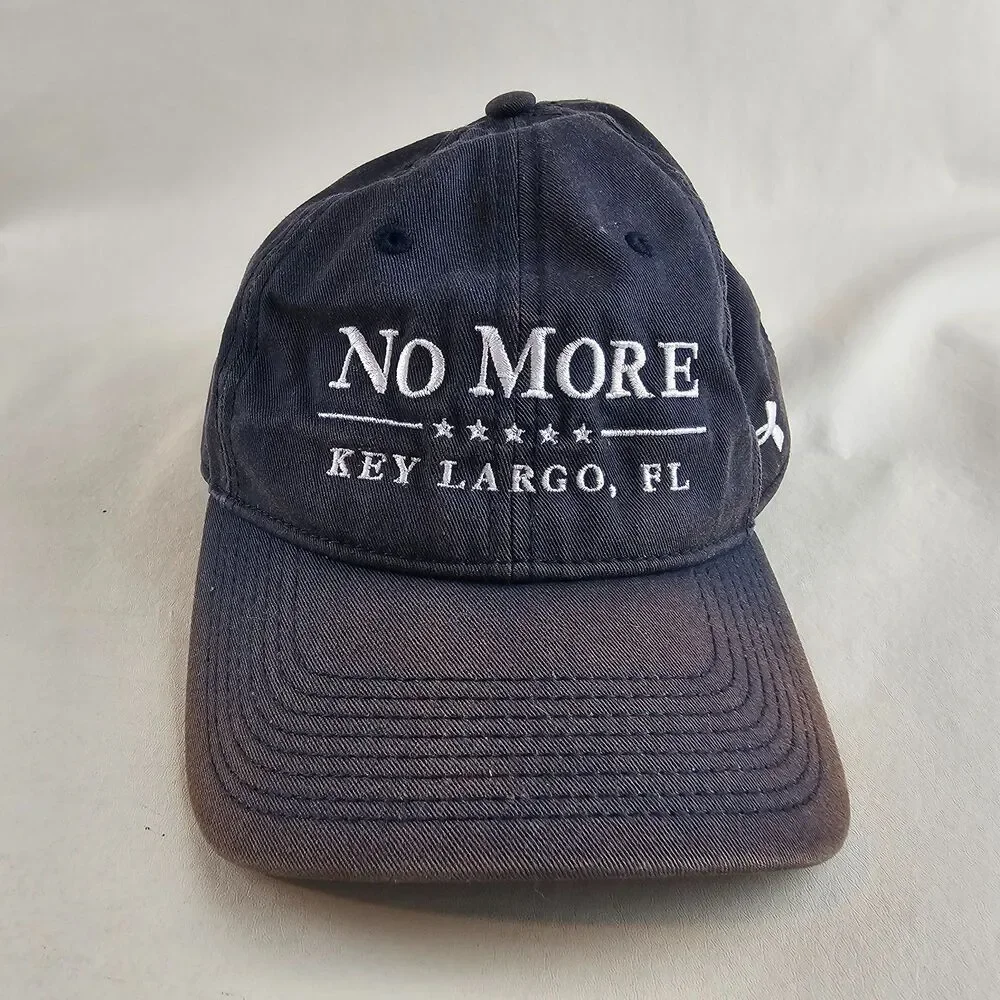 Under Armour No More Key Largo Hat Mens OSFM Navy Blue Strapback Baseball Cap FL